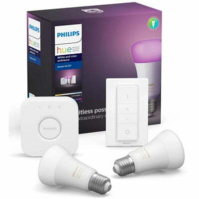 Philips Hue startpakke – farvet og hvidt lys