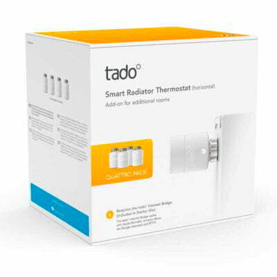 Tado Smart Radiator Termostat x 4 Quattro pack